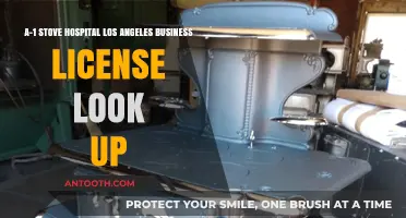 Los Angeles Business License Lookup for A-1 Stove Hospital