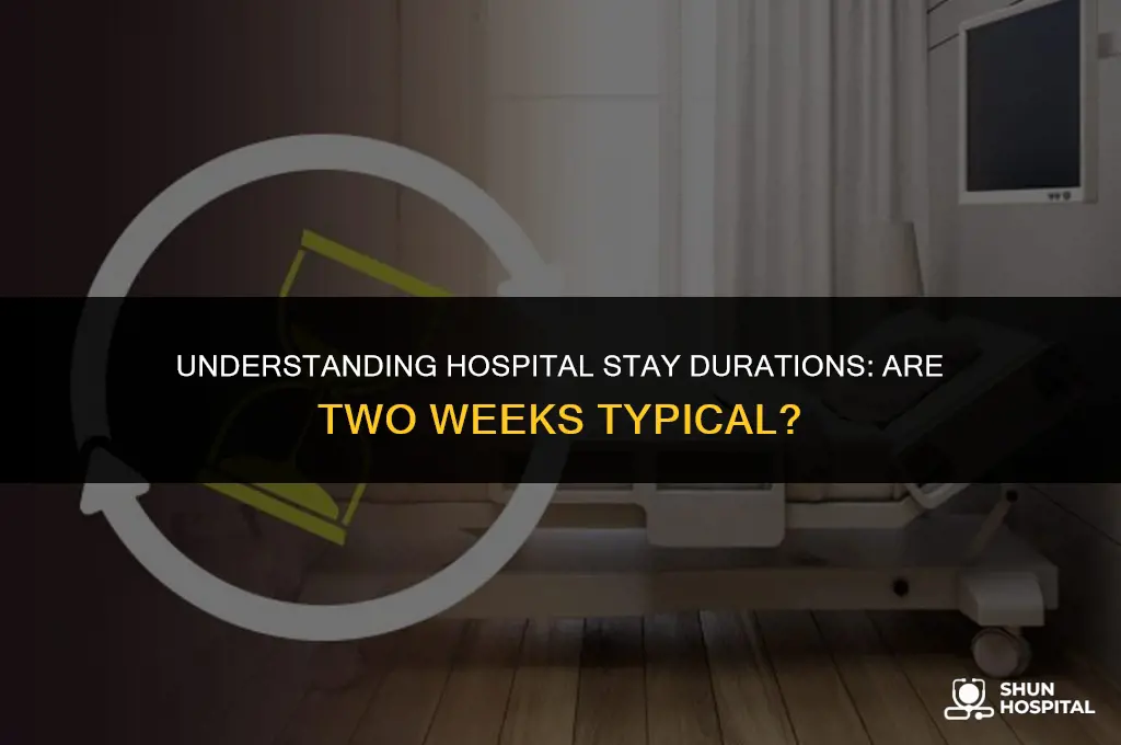 are 2 week hospital stays common