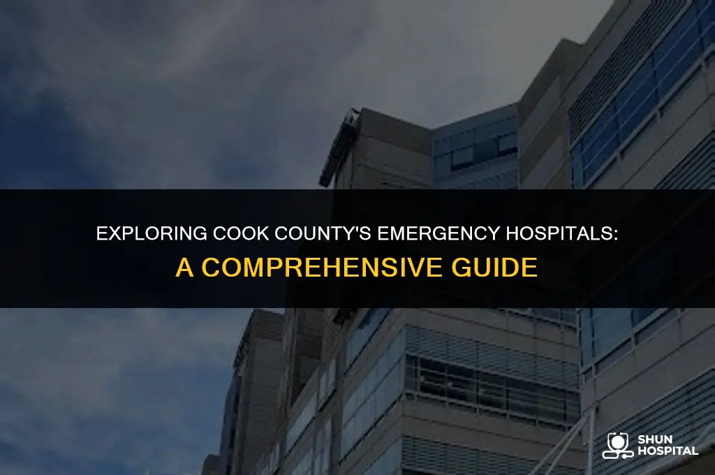 are all cook county emergency hospitals