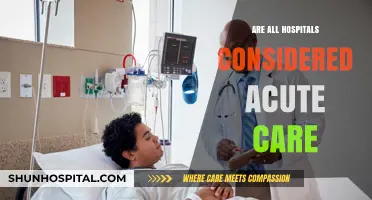 Understanding Hospital Types: Are All Hospitals Acute Care Facilities?