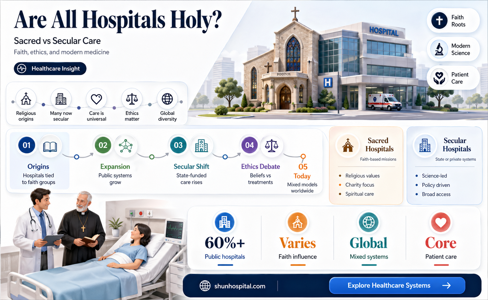 are all hospitals holy