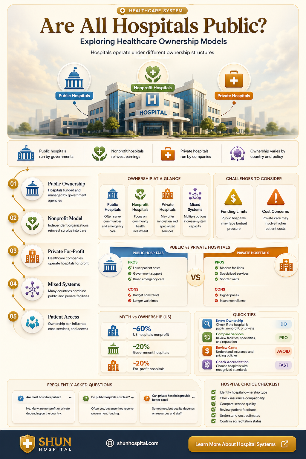 are all hospitals public