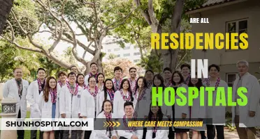 Are All Residencies in Hospitals? Exploring Medical Training Locations