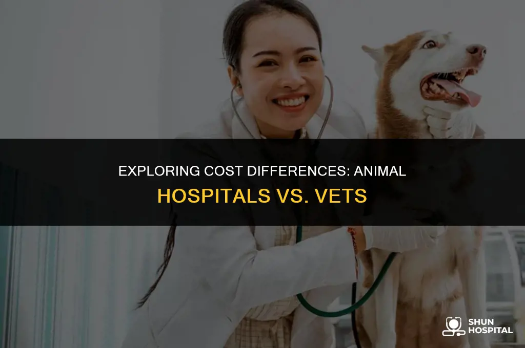 are animal hospitals cheaper than vets