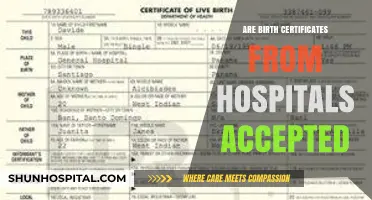 Hospital Birth Certificates: Are They Accepted Everywhere?