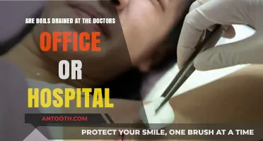 Boils Drained: Doctor's Office or Hospital Treatment Explained