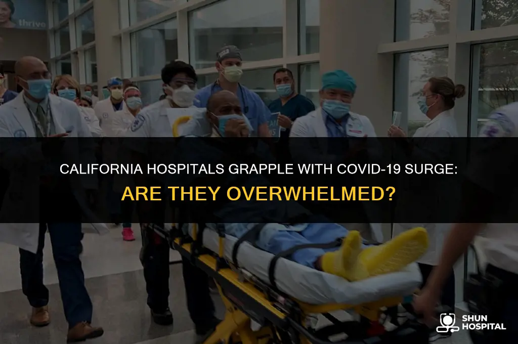are california hospitals overwhelmed with coronavirus
