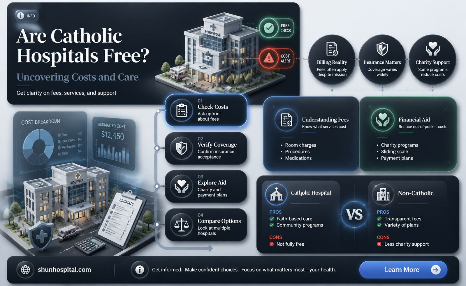 are catholic hospitals free