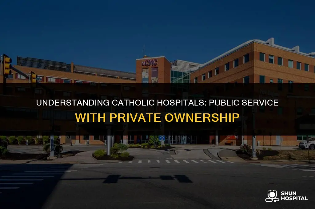 are catholic hospitals public or private