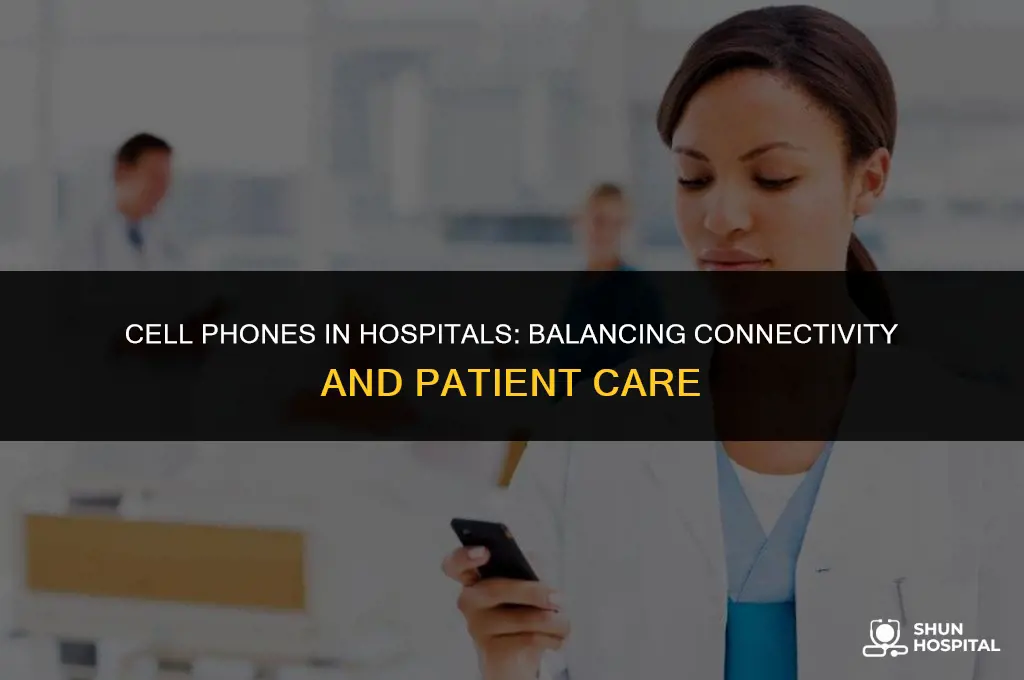 are cell phones allowed in hospitals