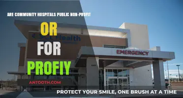 Community Hospitals: Public Non-Profit or For-Profit? Understanding the Difference