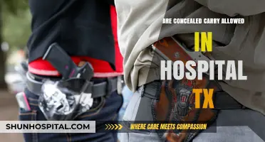 Texas Hospitals: Can You Carry a Concealed Weapon?
