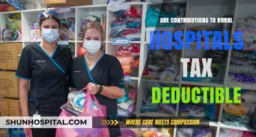 How Tax Deductible Are Your Rural Hospital Donations?