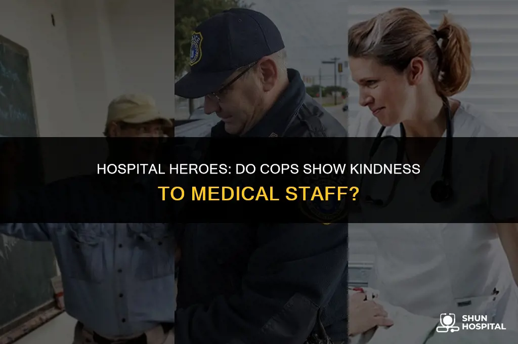 are cops nice to hospital workers