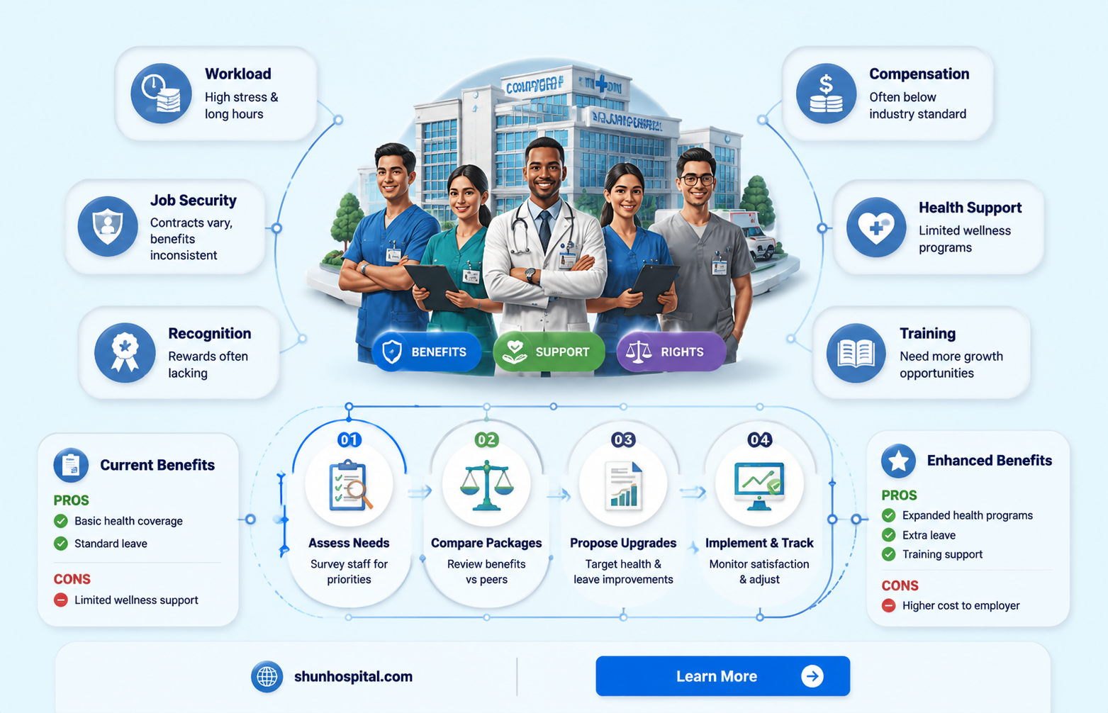 are employees of county hospital