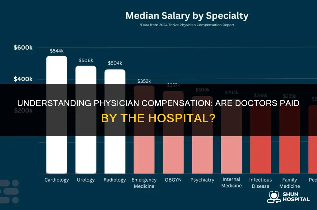 are doctors paid by the hospital