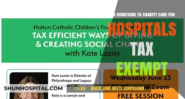 Are Hospital Charity Care Donations Tax Exempt? Key Insights