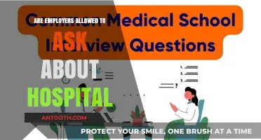 Can Employers Ask About Hospital Stays?