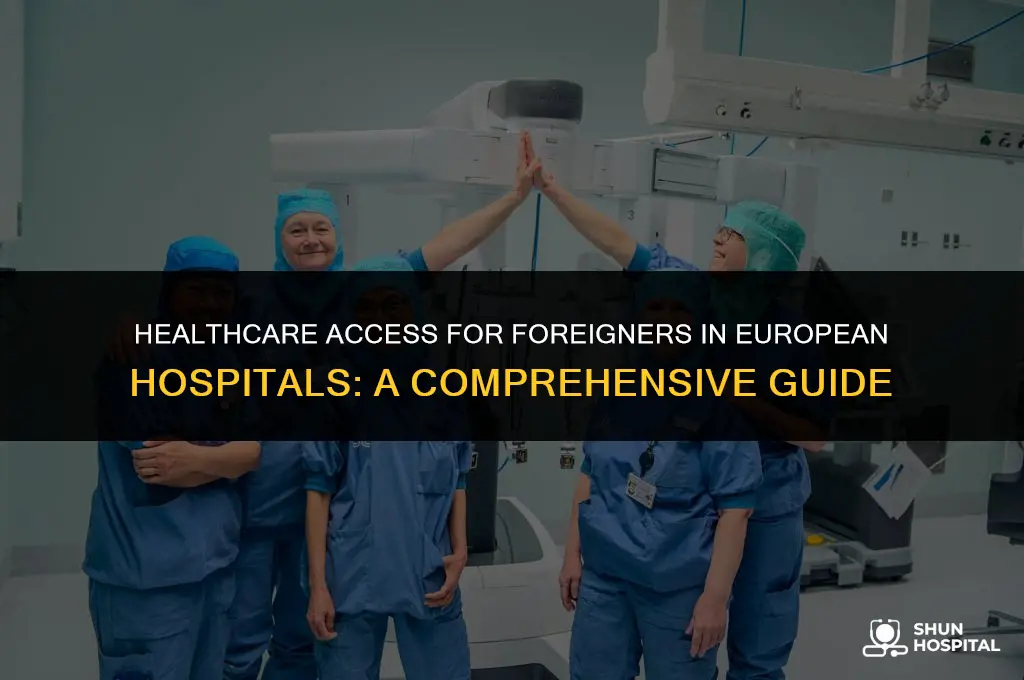 are european hospitals free to foreigners