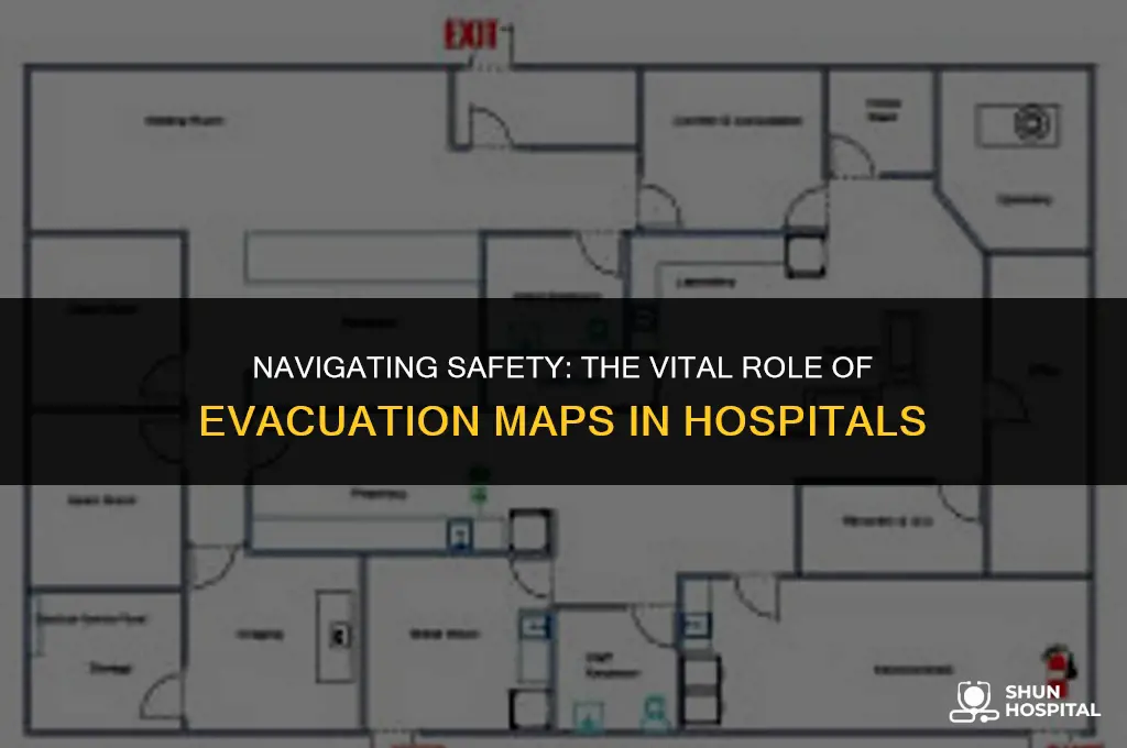 are evacuation maps required in hospitals