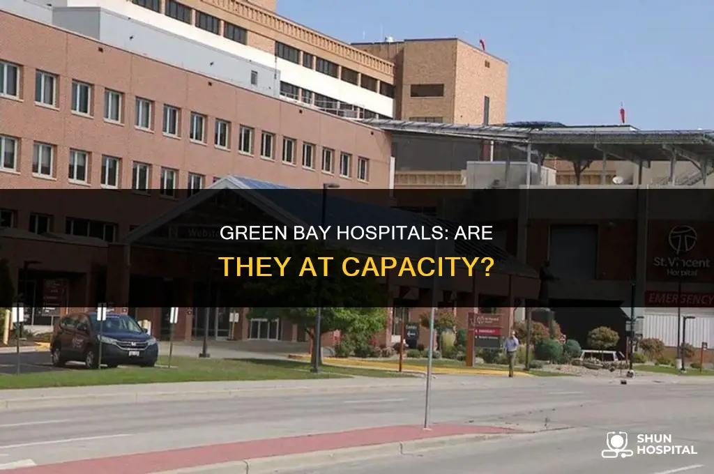 are green bay hospitals at capacity