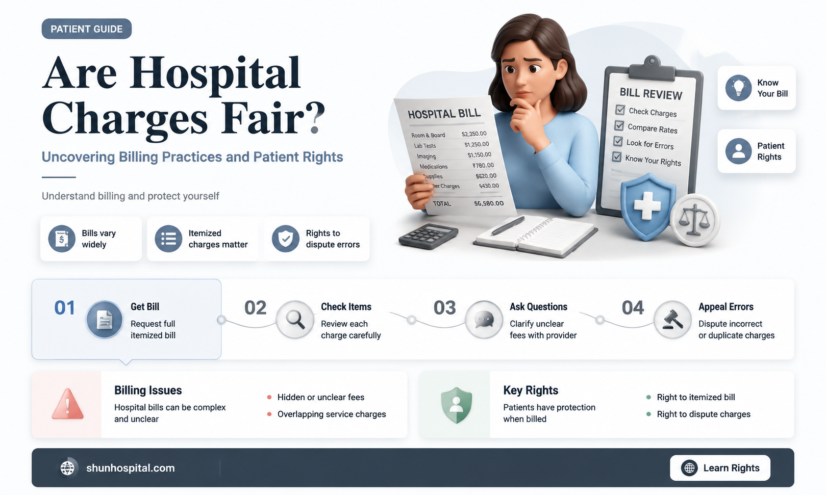 are hospitals entitled to collect whatever they charge you