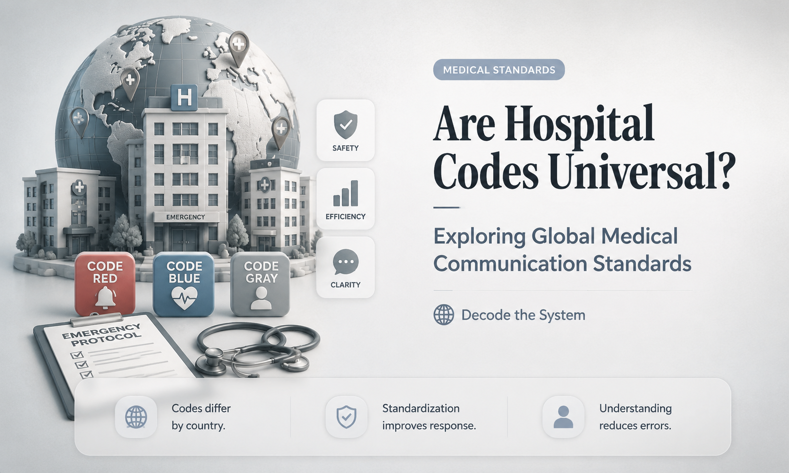 are hospital codes universal