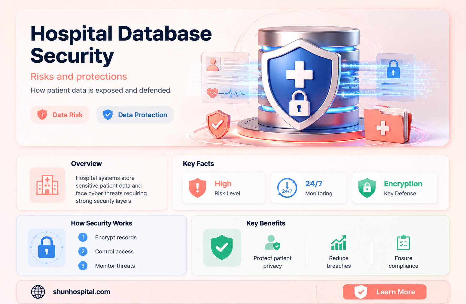 are hospitals databases protected