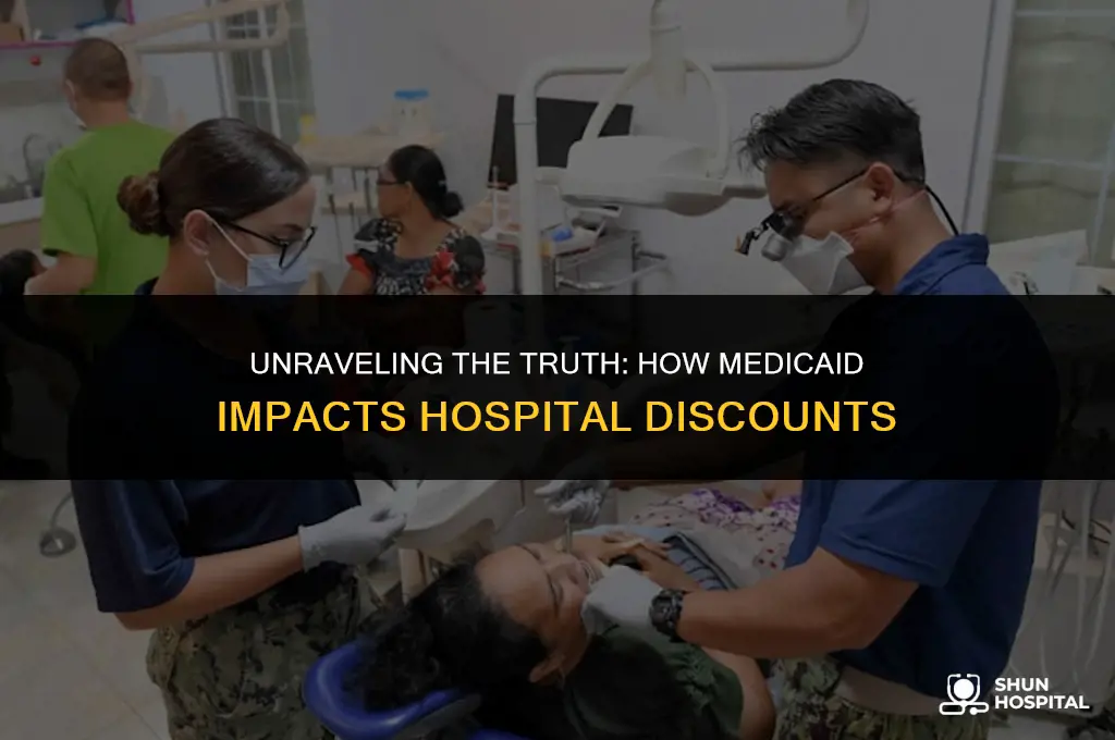 are hospital discounts funded by medicaid