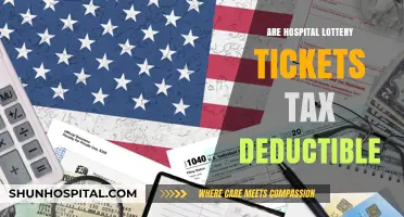 Are Hospital Lottery Tickets Tax Deductible: A Comprehensive Guide