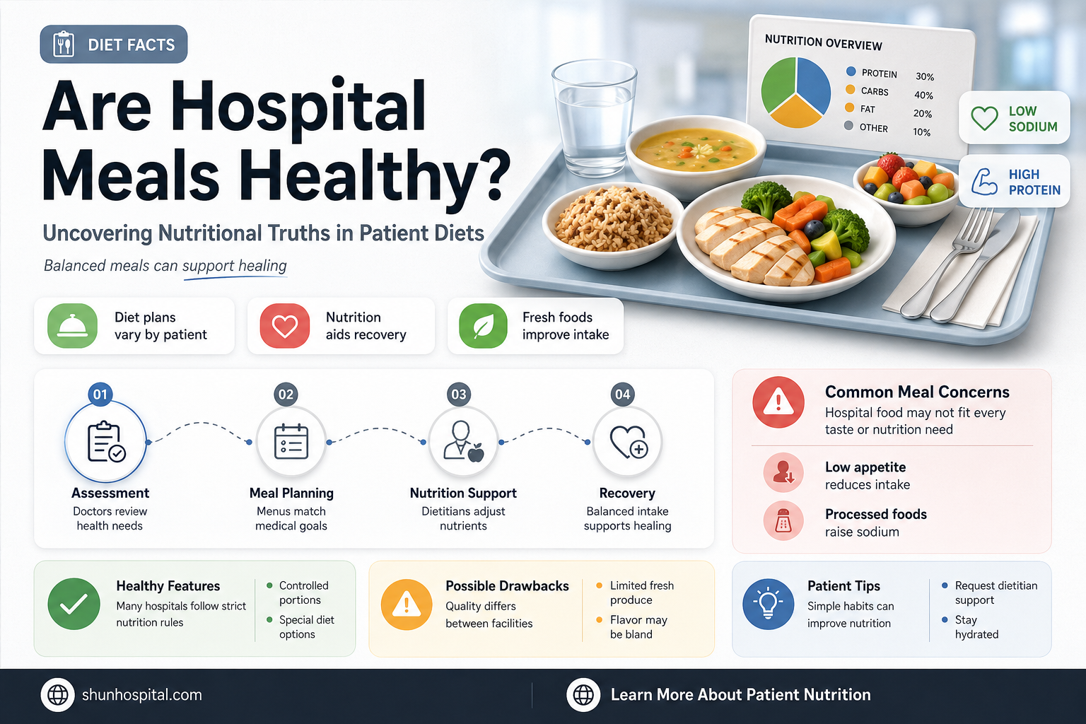 are hospital meals healthy
