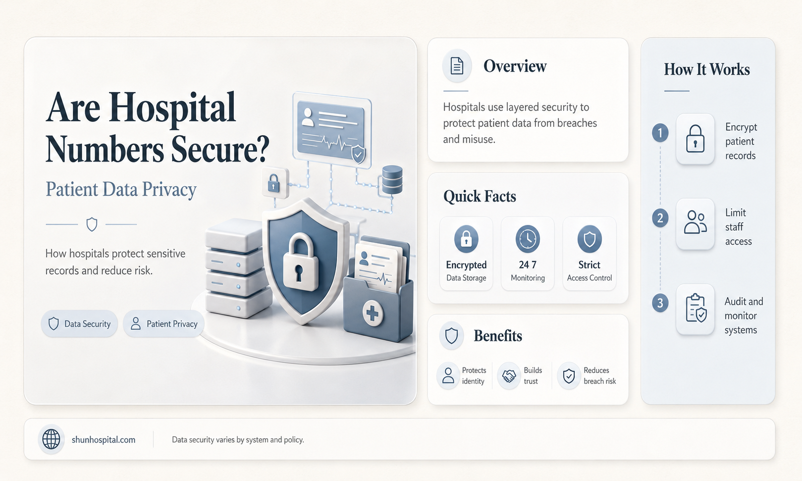 are hospital numbers privacy protected