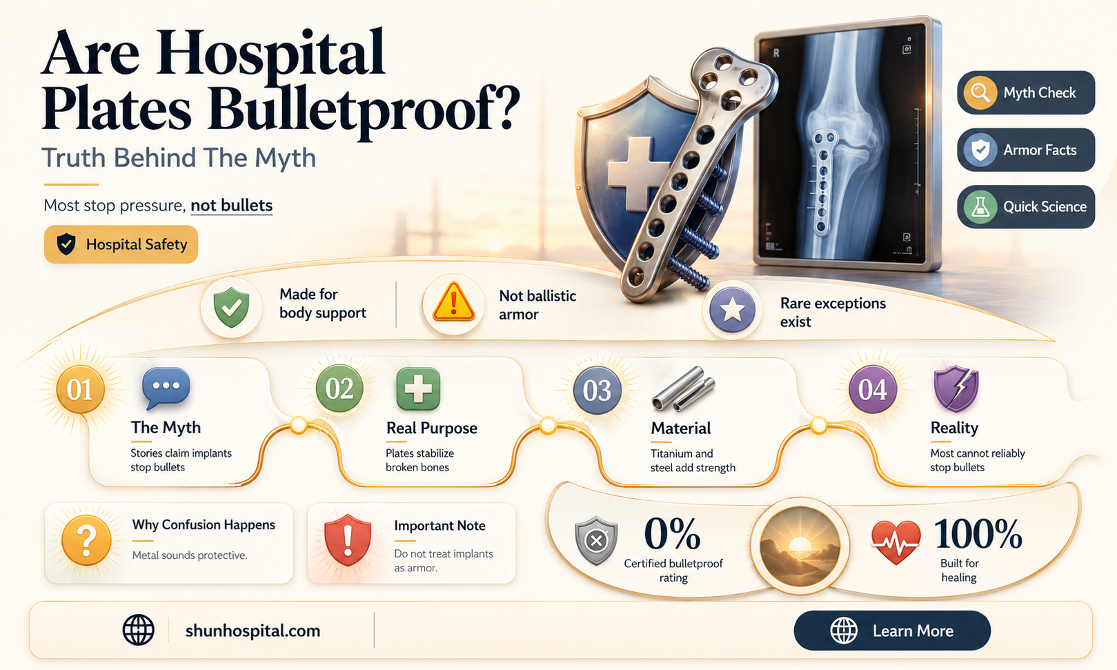 are hospital plate bulletproof