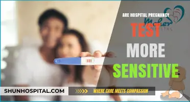Exploring Sensitivity: Are Hospital Pregnancy Tests More Accurate?