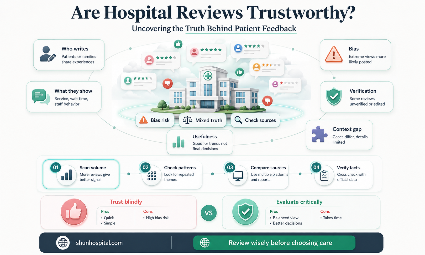 are hospital reviews real