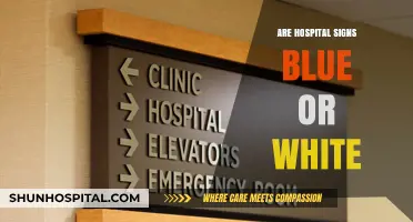Decoding Hospital Signage: The Blue vs. White Debate