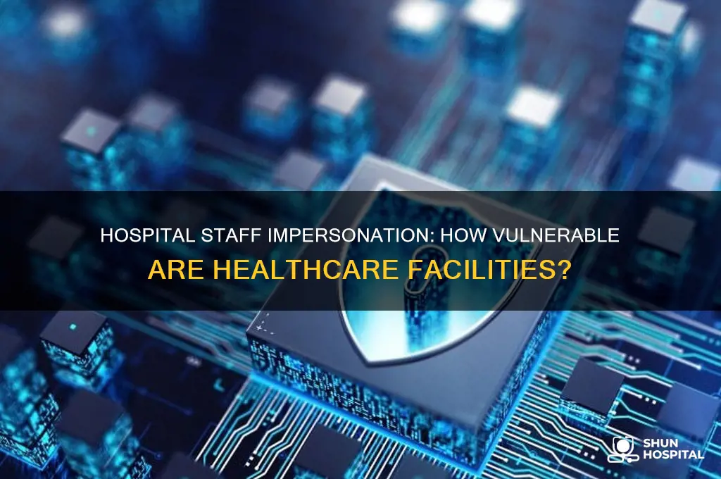 are hospital staff easily impersonaited