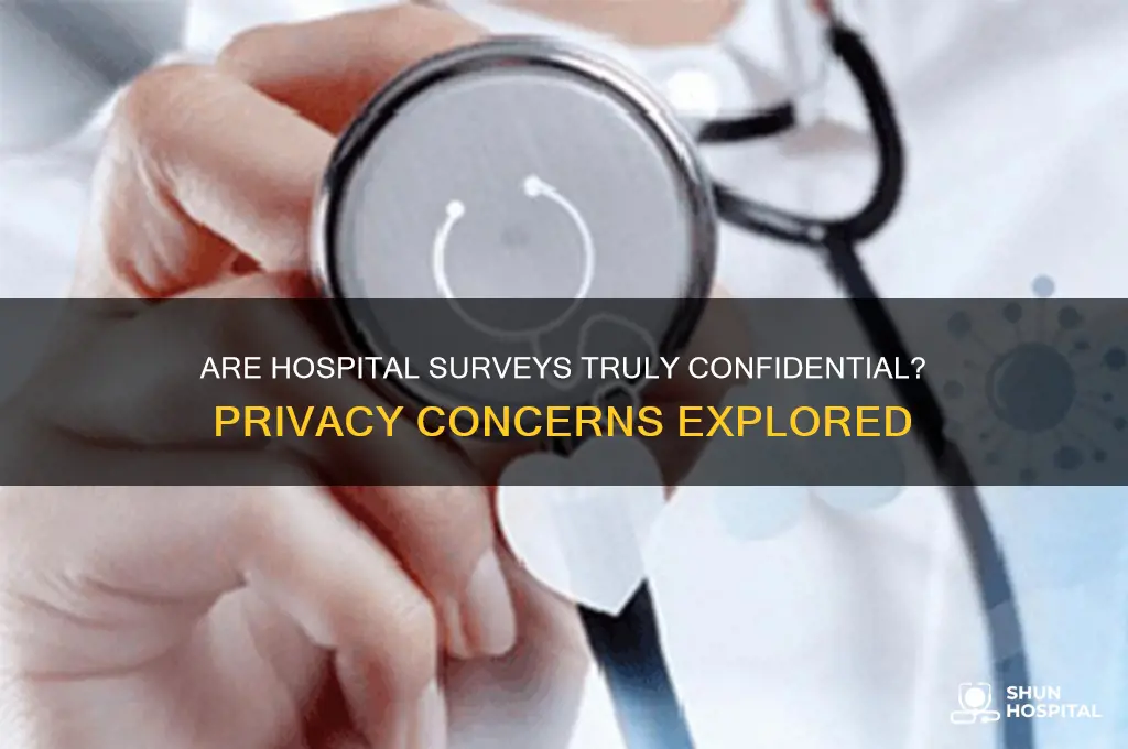 are hospital surveys really private