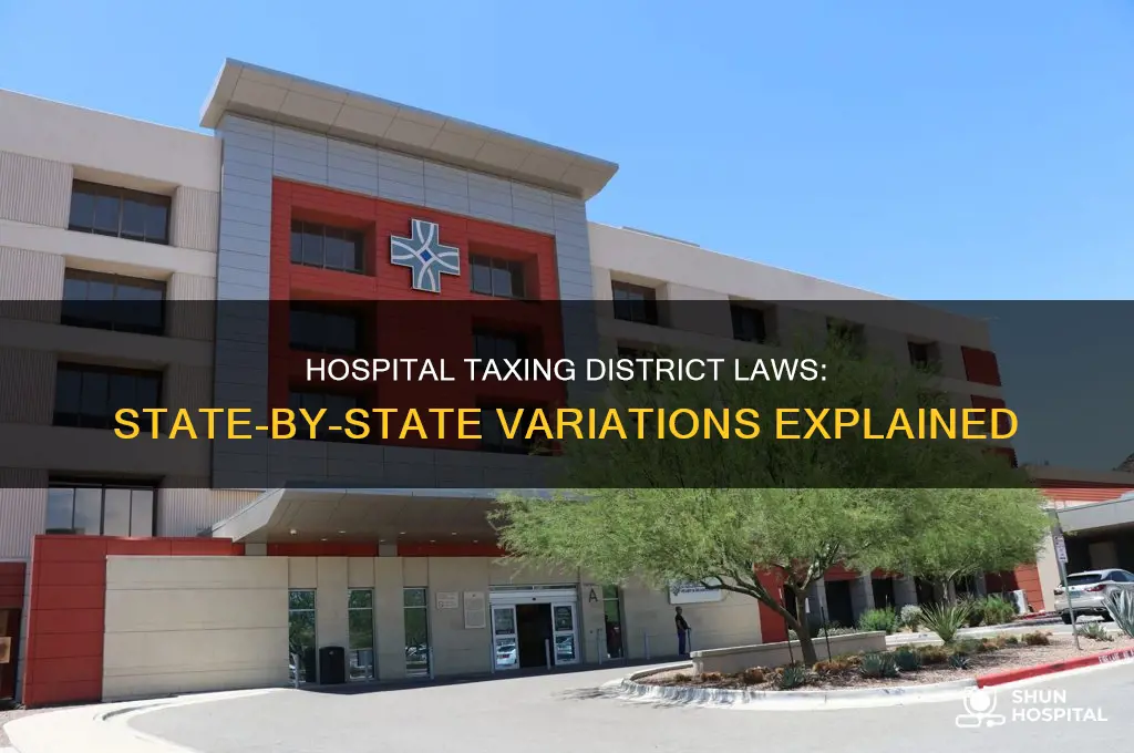are hospital taxing district statutes the same for each state