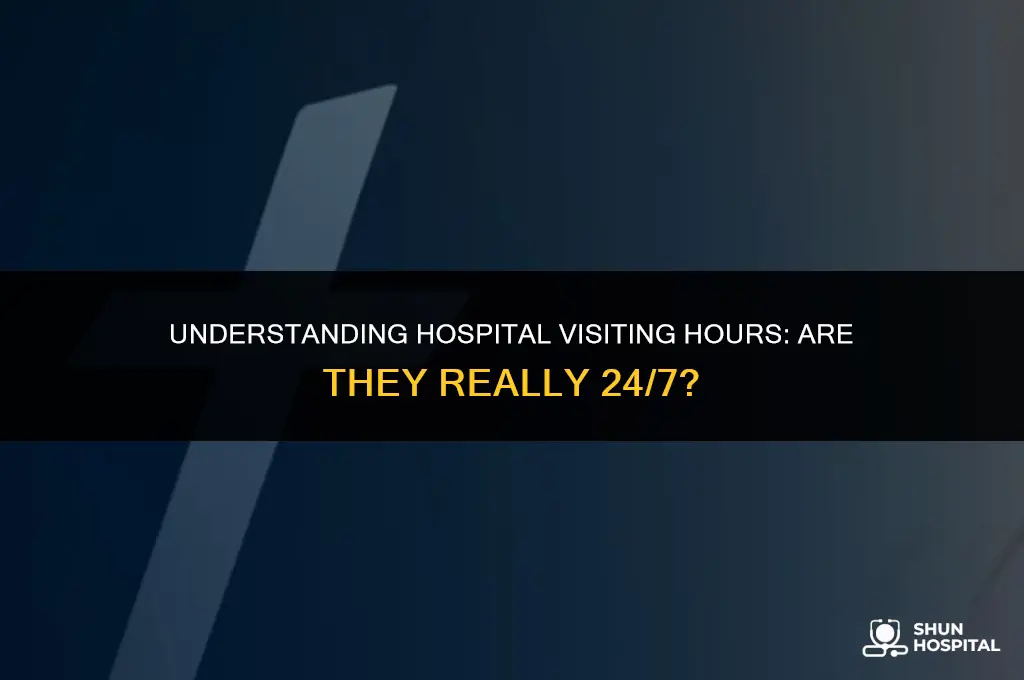 are hospital visit hours 24 7