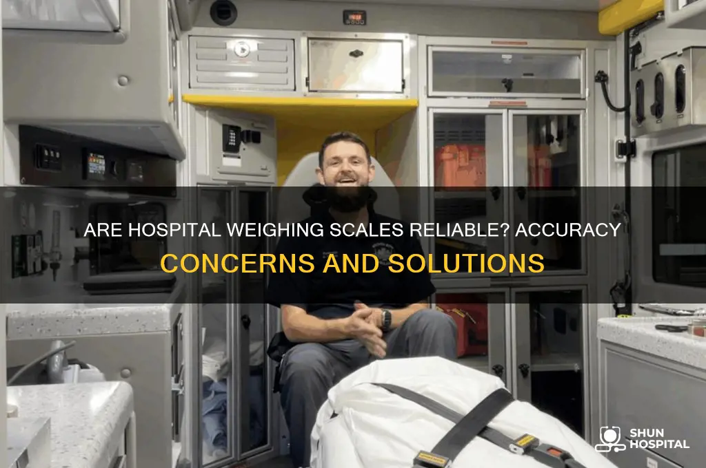 are hospital weighing scales accurate