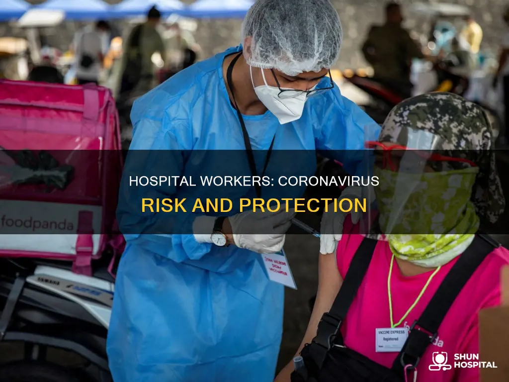 are hospital workers at risk for coronavirus