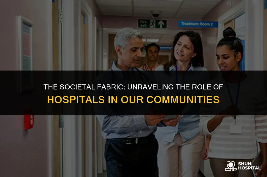 are hospitals a product of society