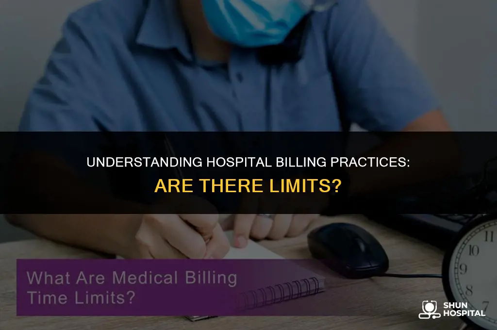are hospitals allowed to charge anything