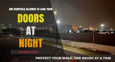 Are Hospitals Allowed to Lock Doors at Night? Security vs. Access