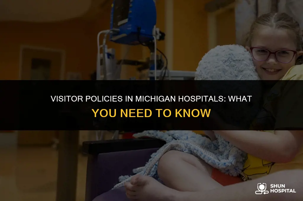 are hospitals allowing visitors in michigan