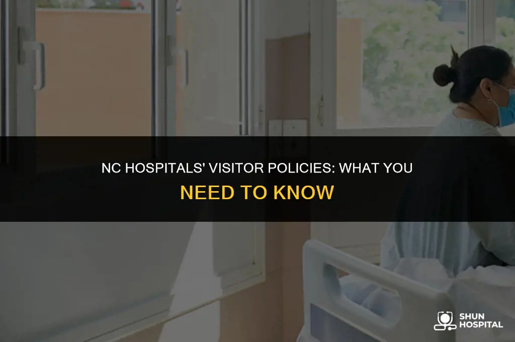 are hospitals allowing visitors in nc