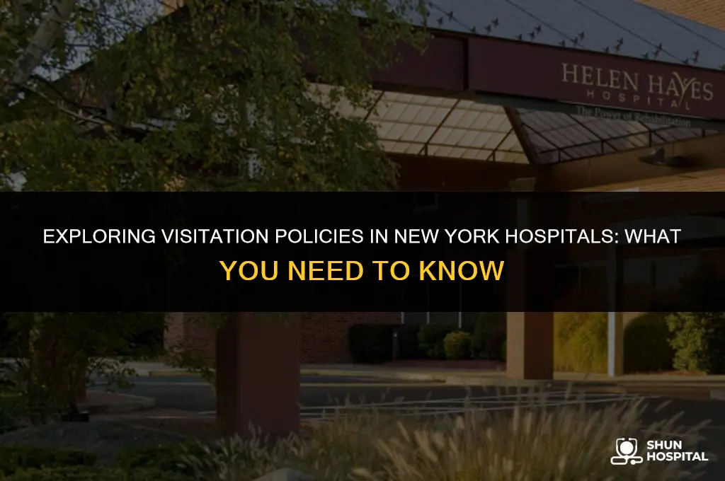 are hospitals allowing visitors in ny