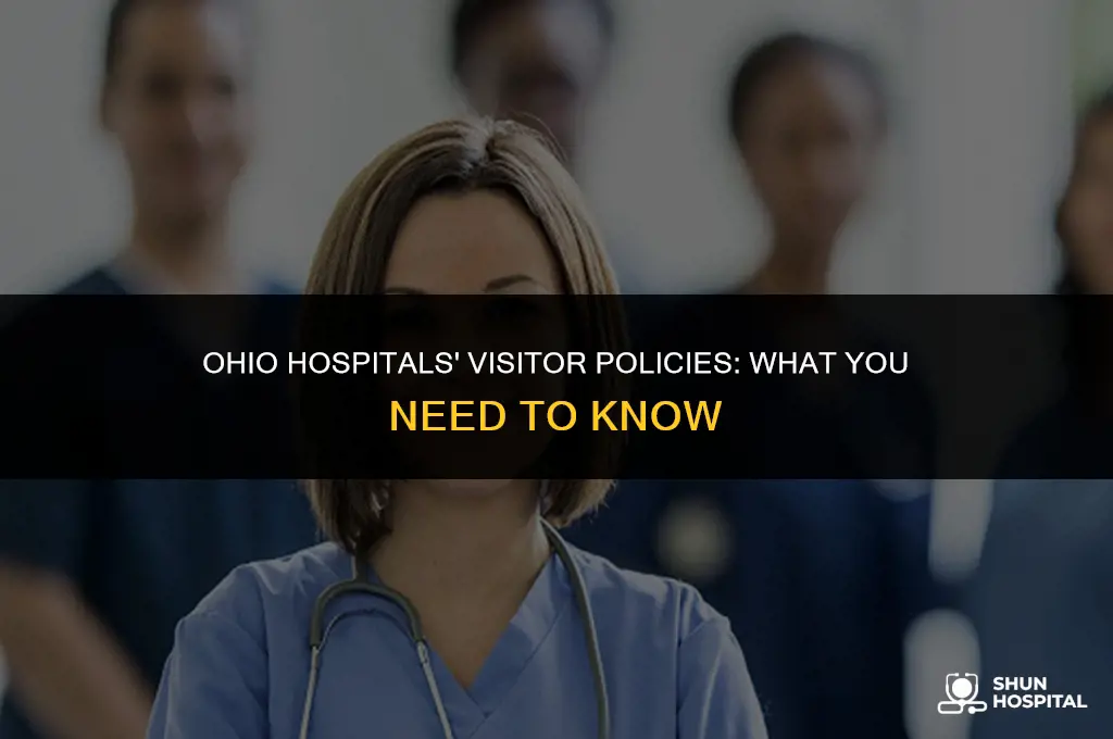 are hospitals allowing visitors in ohio