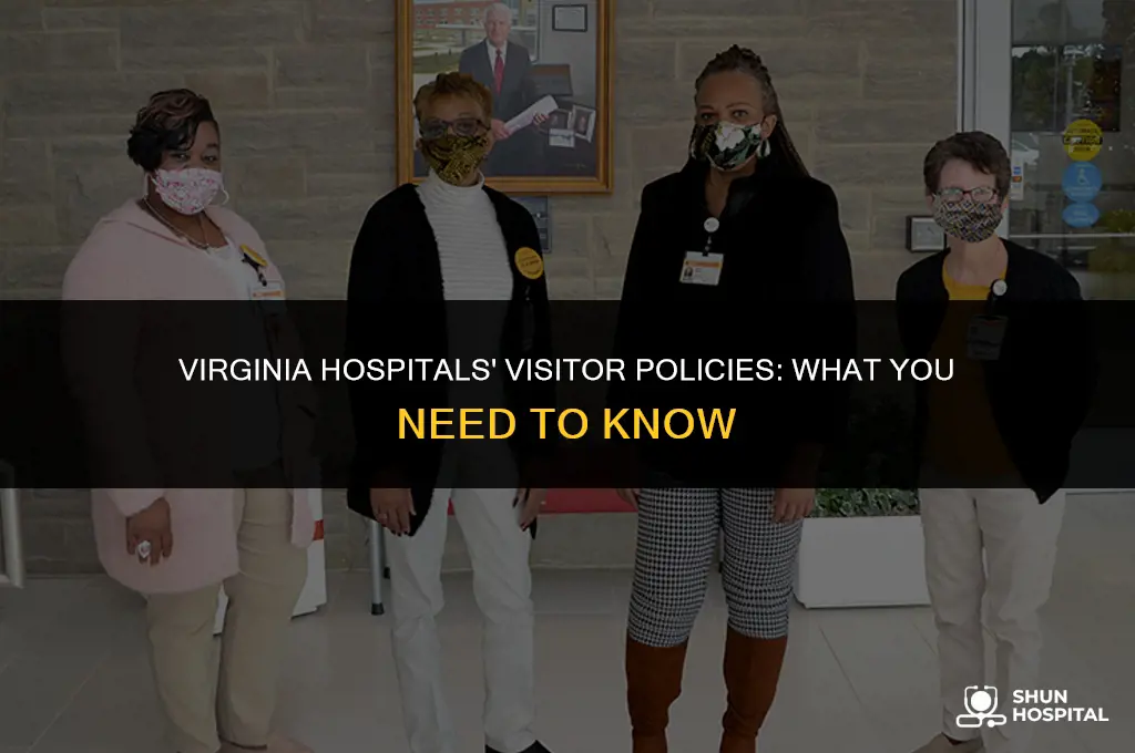 are hospitals allowing visitors in virginia